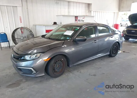 2020 Honda Civic Lx z USA, uszkodzony, nr VIN 2HGFC2F69LH569410